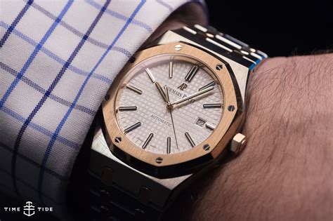 audemars piguet two-tone royal oak|royal oak offshore ceramic review.